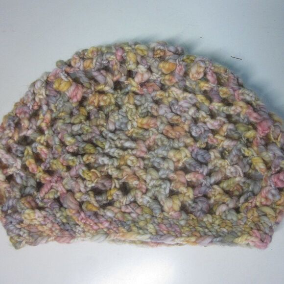 Hand knit wool hats - Set of 3